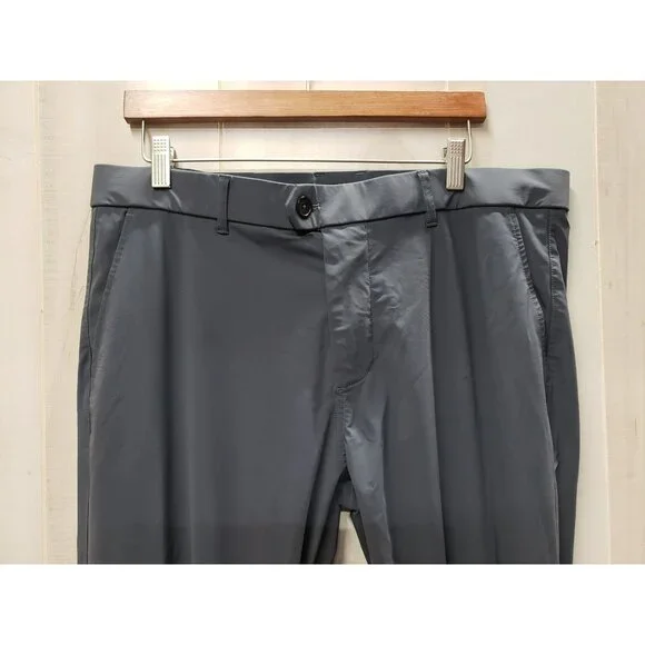 Greyson Golf Grey Montauk Jogger Pants, Sz 36, Polyamide & Elastane, Performance
